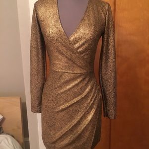 Motel Gold Dress
